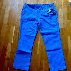 Vineyard Vines Breaker Pant 38x30 - Ocean Blue color